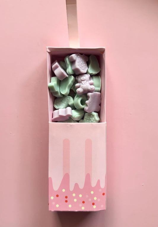 baby wax melts ice cream box