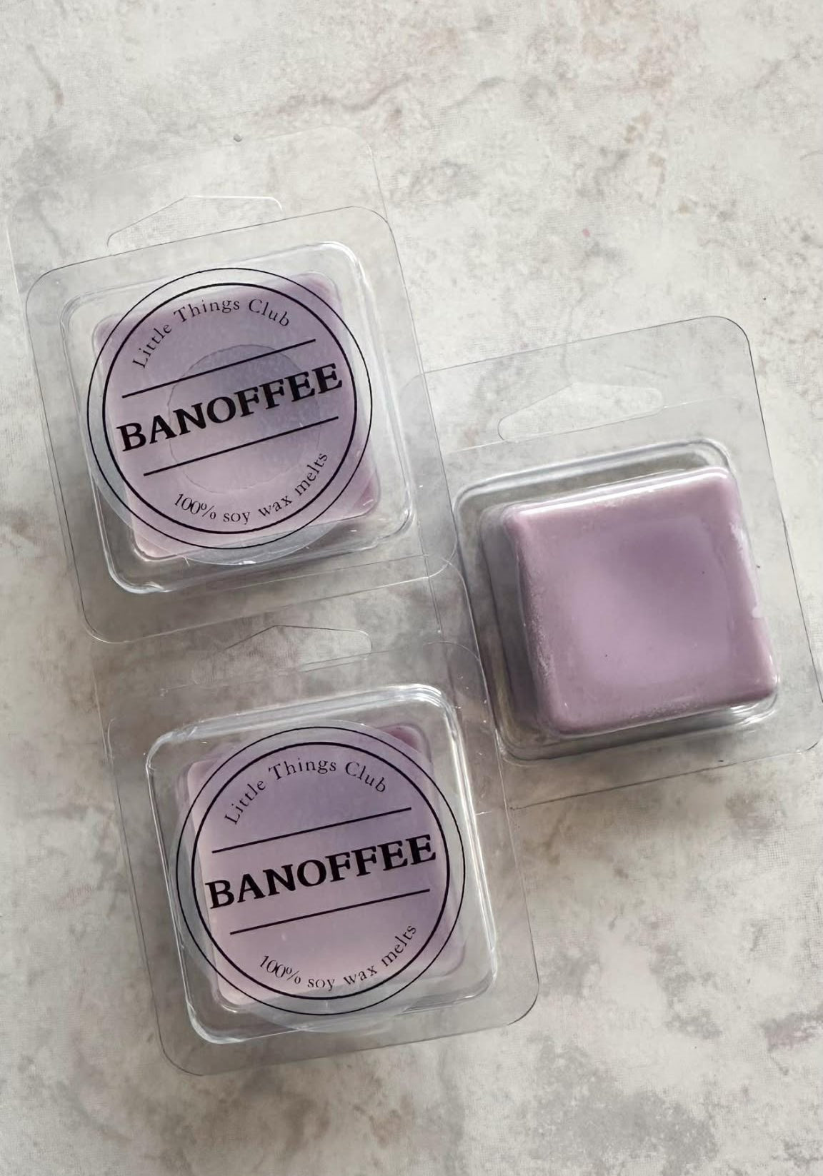 1pack banoffee wax melt