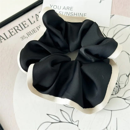 Scrunchie με διπλό χρώμα