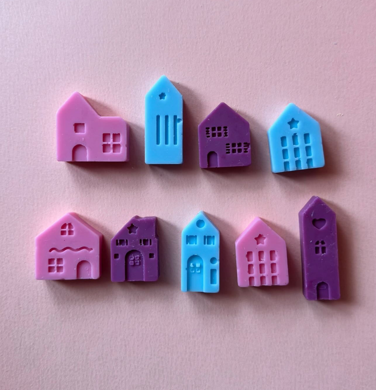 Mystery Wax Melts Houses