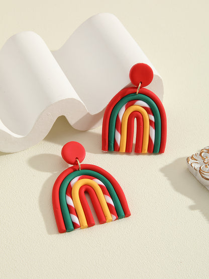 Σκουλαρίκια candy cane