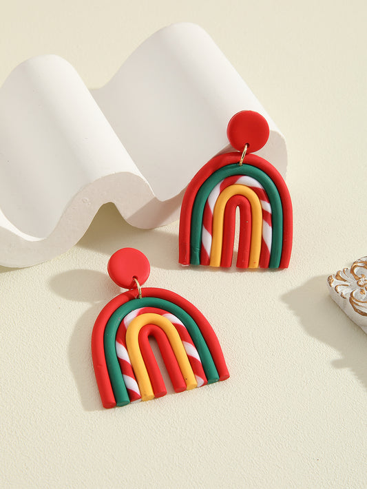 Σκουλαρίκια candy cane