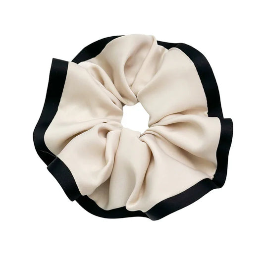 Scrunchie με διπλό χρώμα