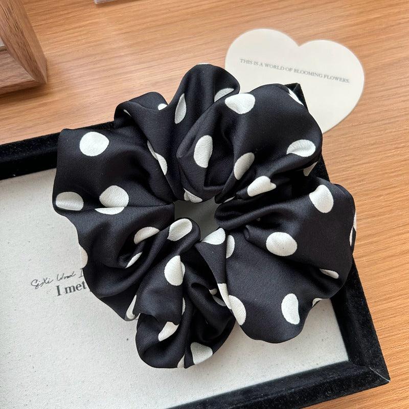 Polka Dot Scrunchie