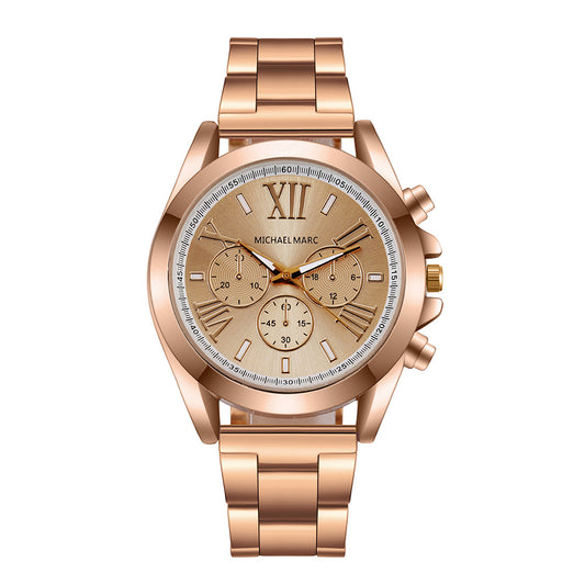 ginaikeio roloi rose gold modern