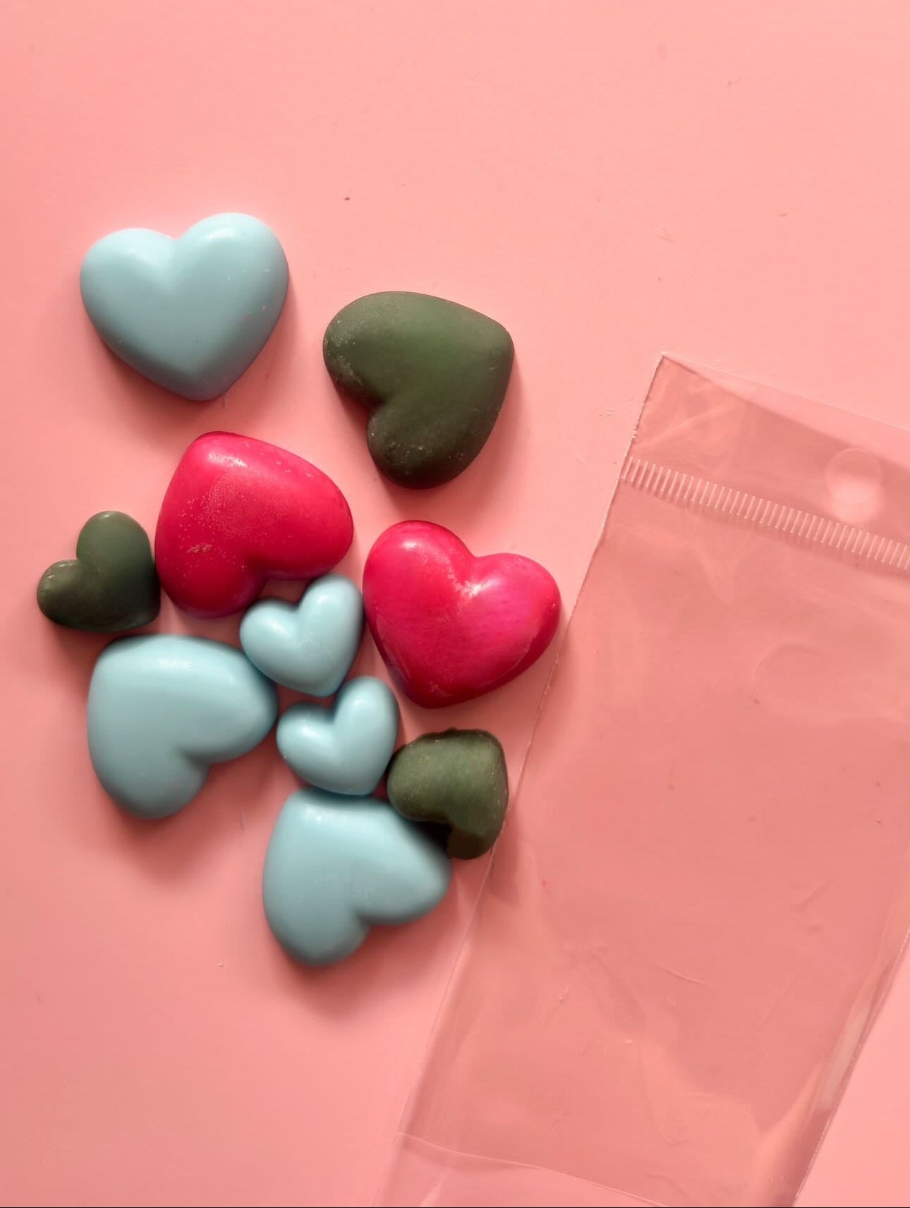 hearts wax melts 5pieces