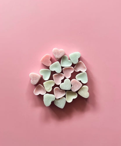 little hearts wax melts 