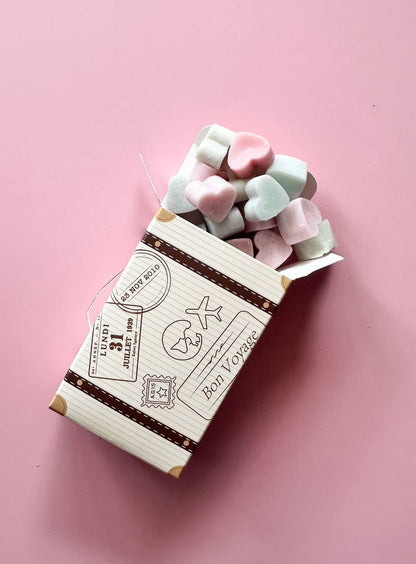 little hearts wax melts travel box